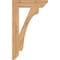 Ekena Millwork Legacy Slat Smooth Bracket, Western Red Cedar, 3 1/2"W x 18"D x 30"H BKT04X18X30LEC06SWR - alternate 3